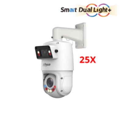 DH-SDT4E425-4F-GB-A-PV1 X-Spans 4MP+4MP 25x TiOC WizSense Network PTZ Camera