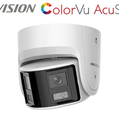 DS-2CD2387G2P-LSU/SL HIKVISION 8MP ColorVu Panoramic Network Turret Dome Camera