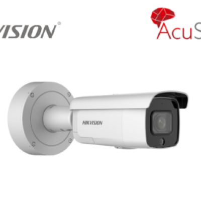 DS-2CD2686G2-IZSU/SL 4K AcuSense Strobe Light and Audible Warning Varifocal Bullet Network Camera