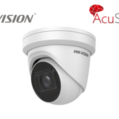DS-2CD2H86G2T-IZS 4K Acusense Motorized Varifocal Turret Network Camera