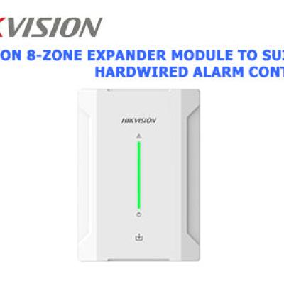DS-PM1-I8O2-H Hikvision 8-Zone Expander Module to suit Hardwired Alarm Controller