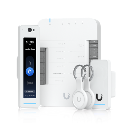Ubiquiti UniFi Access Gen 2 Pro Starter Kit - Comprehensive UniFi Access Starter Kit - UniFi Dream Machine Pro required