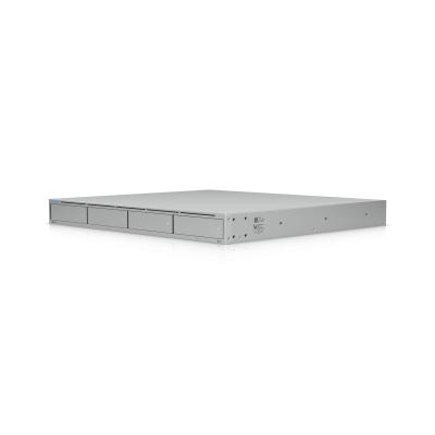 Ubiquiti UNAS Pro 4, 1U Rack-Mount NAS(4) 2.5/3.5'HDD Bays(2) M.2NVMe SSD, Fast Access, Low Latency, High-Availability 10Gbps,Large Storage