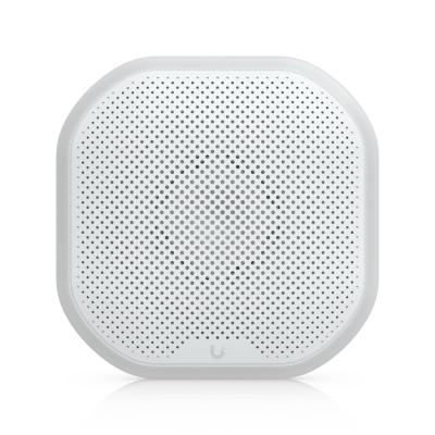 Ubiquiti Siren, White, All-weather SuperLink Siren Delivering 110 DB Alarm, Emergency LED Lighting Powered Using Battery, DC Input.