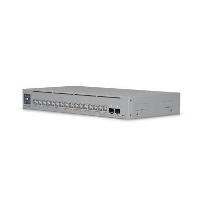 Ubiquiti UniFi Network,Pro Max 16 PoE Switch,16-port, Layer 3 Etherlighting, 2.5 GbE, PoE++ Output, Versatile Mounting Option,180W PoE