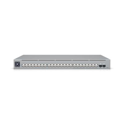 Ubiquiti UniFi Network, 24-Port, POE 400W, (8) 2.5GbEPoE++, (16) GbE Ports - (8) PoE+,  (8) PoE++, (2)10G SFP+, Layer3, Rack Mount
