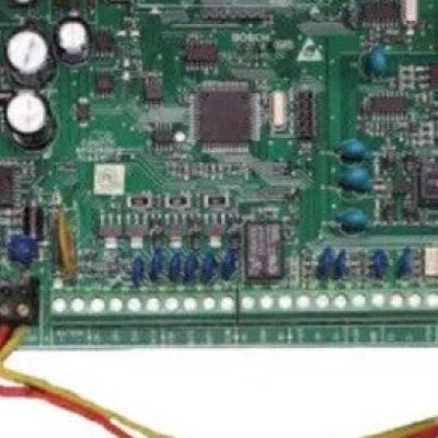 BOSCH, Solution 844, Control panel, PCB only, 4 + 4 (24 hour) zones, 4 on-board outputs, 1 area, 16 users (8 key fobs / 8 pins), Up to 4 key pads, Suits WE800EV2 receiver (key fobs only)