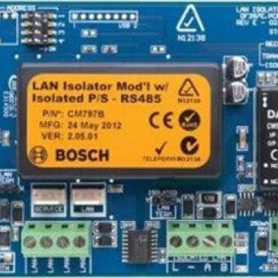 BOSCH, Solution 6000, RS485 LAN isolator module and isolated power supply