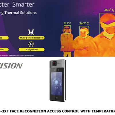 DS-K1T671TM-3XF Face Recognition Access Control with Temperature Screening