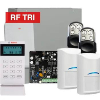 BOSCH, Solution 3000, Wireless Alarm kit, Includes ICP-SOL3-P panel, IUI-SOL-ICON keypad, 2x RFDL-11 Wireless Tri-Tech detectors, B810 Wireless receiver, 2x HCT4UL transmitters, Siren Kit (Internal and External Siren)