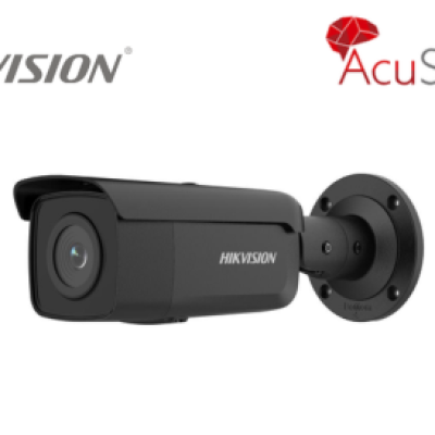 DS-2CD2T86G2-2I-BLK (2.8mm) 4K AcuSense Fixed Bullet Network Camera BLACK