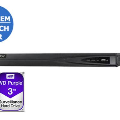 DS-7604NI-K1/4P-3TB HIK OEM Easy IP Plug & Play 4K 4CH NVR