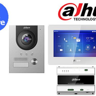 DHI-KTD01L -White Dahua 2Wire Villa Intercom Surface Or Flash Mount Kit