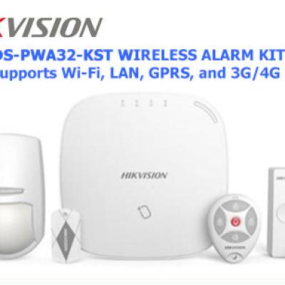 DS-PWA32-KST Hikvision AX Series Wireless Security Control Panel Kit with 3G/4G