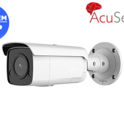 DS-2CD2T86G2-SU/SL HIK OEM 8MP AcuSense Bullet Network Camera 2.8mm Lens