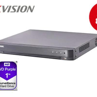 DS-7204HTHI-K1-1TB   8MP TVI 4CH DVR