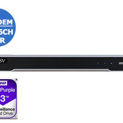 DS-7616NI-K2/16P-3TB HIK OEM Easy IP Plug & Play 4K 16CH NVR