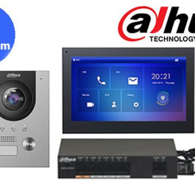 DHI-KTP01-AUS White Dahua IP Villa Intercom Surface Or Flash Mount Kit