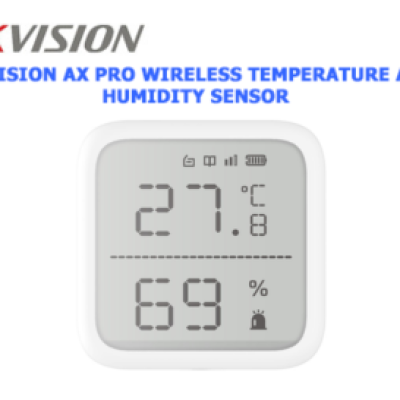 DS-PDTPH-E-WB Hikvision Ax Pro Wireless Temperature Detector