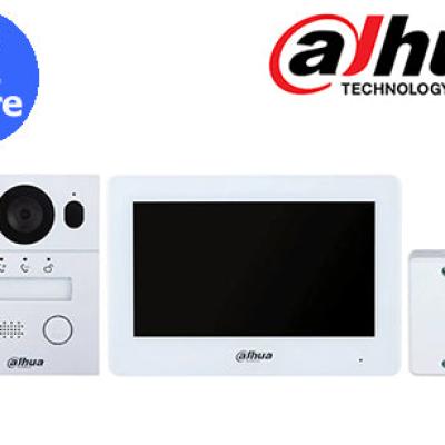 DHI-KTX01 Dahua 2Wire Wi-Fi Hybrid Intercom Surface Or Flash Mount Kit