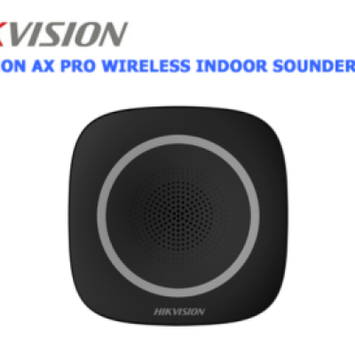 DS-PS1-I-WB-Black Hikvision Ax Pro Wireless Internal Sounder Black