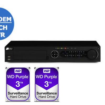 D-NVR-8832-P16-6TB (2x 3TB) HIK OEM Easy IP Plug & Play 32CH NVR