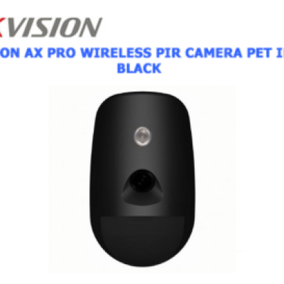 DS-PDPC12PF-EG2-WB(B)-BLK Hikvision Ax Pro Wireless PIR-Camera Detector Pet Immune BLACK