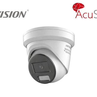 Hikvision DS-2CD2366G2H-IS2U/SL (4mm) 6MP AcuSense Strobe Light and Audible Warning Fixed Turret Network Camera