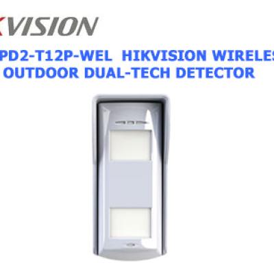 DS-PD2-T12P-WEl  Hikvision Wireless Outdoor Dual-Tech Detector