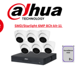 DAHUA AI SMD/Starlight 6MP 8CH Kit-11