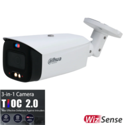 DAHUA 8MP TIOC 2.0 ACTIVE DETERRENCE BULLET MOTORISED CAMERA