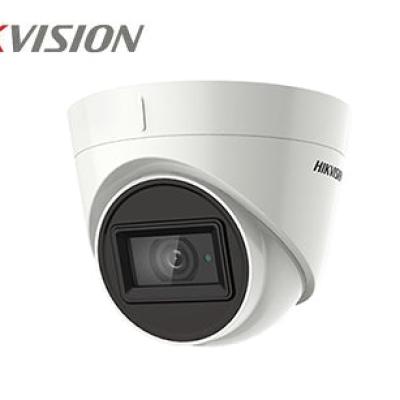 DS-2CE78H8TIT3F    Hikvision TVI4.0 5MP Outdoor IR Turret Camera 2.8mm