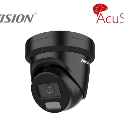 Hikvision DS-2CD2386G2H-IU (2.8mm) Black 8 MP Powered by Darkfighter Fixed Turret Network Camera Black