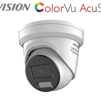 DS-2CD2387G2-LSU/SL2 (2.8mm)  HIKVISION 8MP ColorVu Network Turret Dome Camera
