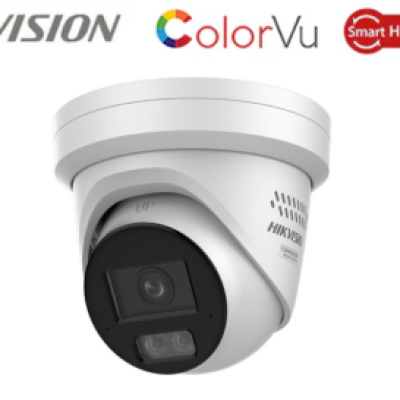 DS-2CD2387G3-LIS2UY/SL (4mm) Hikvision 8 MP Smart Hybrid Light with ColorVu Fixed Turret Network Camera 4mm