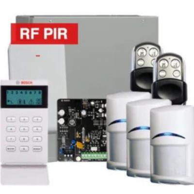 BOSCH, Solution 3000, Wireless Alarm kit, Includes ICP-SOL3-P panel, IUI-SOL-ICON keypad, 3x RFPR-12 Wireless PIR detectors, B810 Wireless receiver, 2x HCT4UL transmitters, Siren Kit (Internal and External Siren)